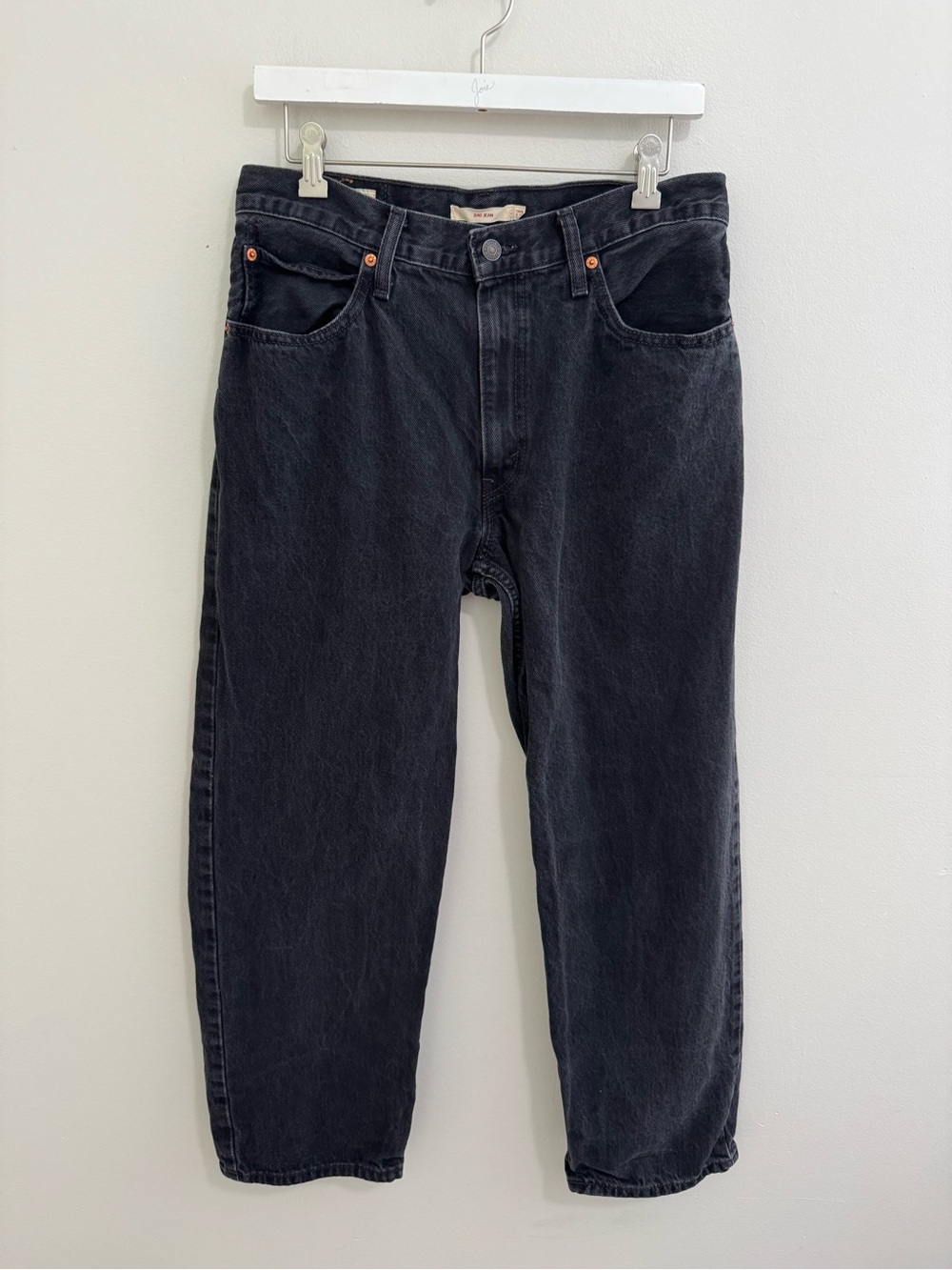 Levi's Grey Black Dad Jeans - Picture 3 of 8